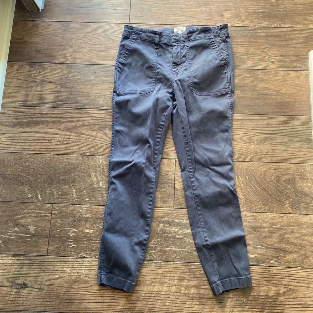 J. Crew blue pants 28 petite